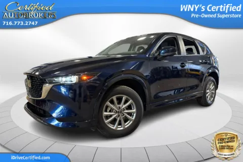 Blue 2025 Mazda CX-5 2.5 S Preferred Package AWD for sale in Grand Island, NY