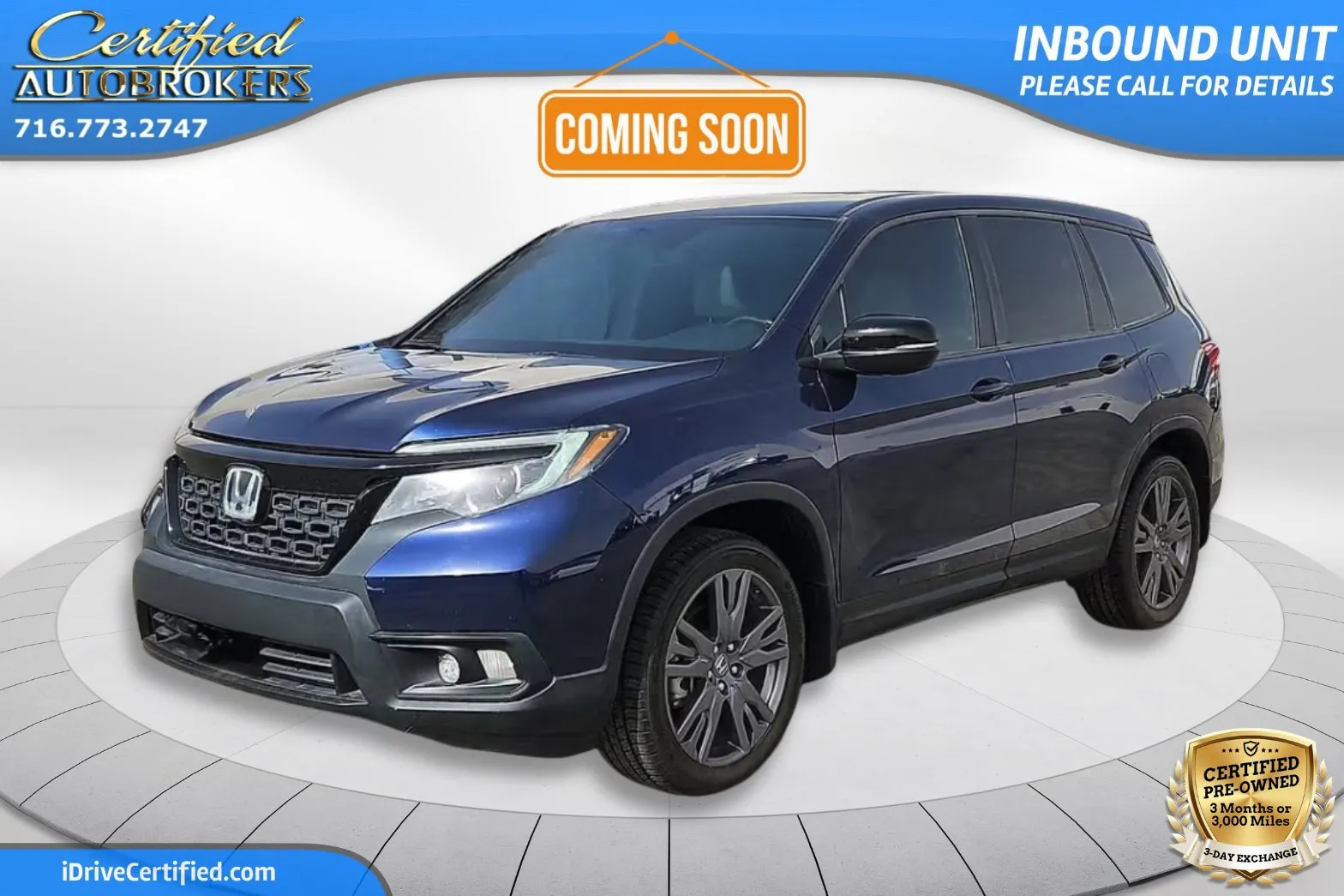 2021 Honda Passport EX-L AWD for sale in Grand Island, NY