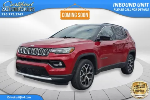 Red 2025 Jeep Compass Limited 4x4 for sale in Grand Island, NY