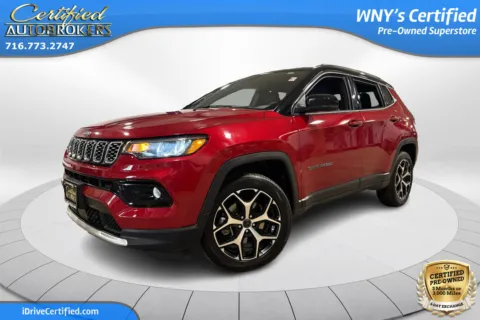 Red 2025 Jeep Compass Limited 4x4 for sale in Grand Island, NY