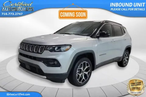 Silver 2025 Jeep Compass Limited 4x4 for sale in Grand Island, NY