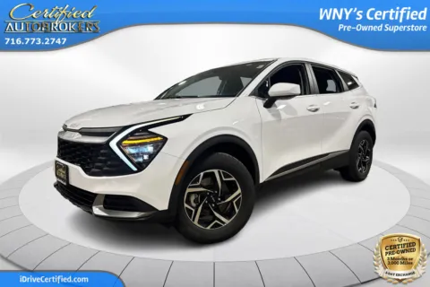 White 2025 Kia Sportage LX AWD for sale in Grand Island, NY