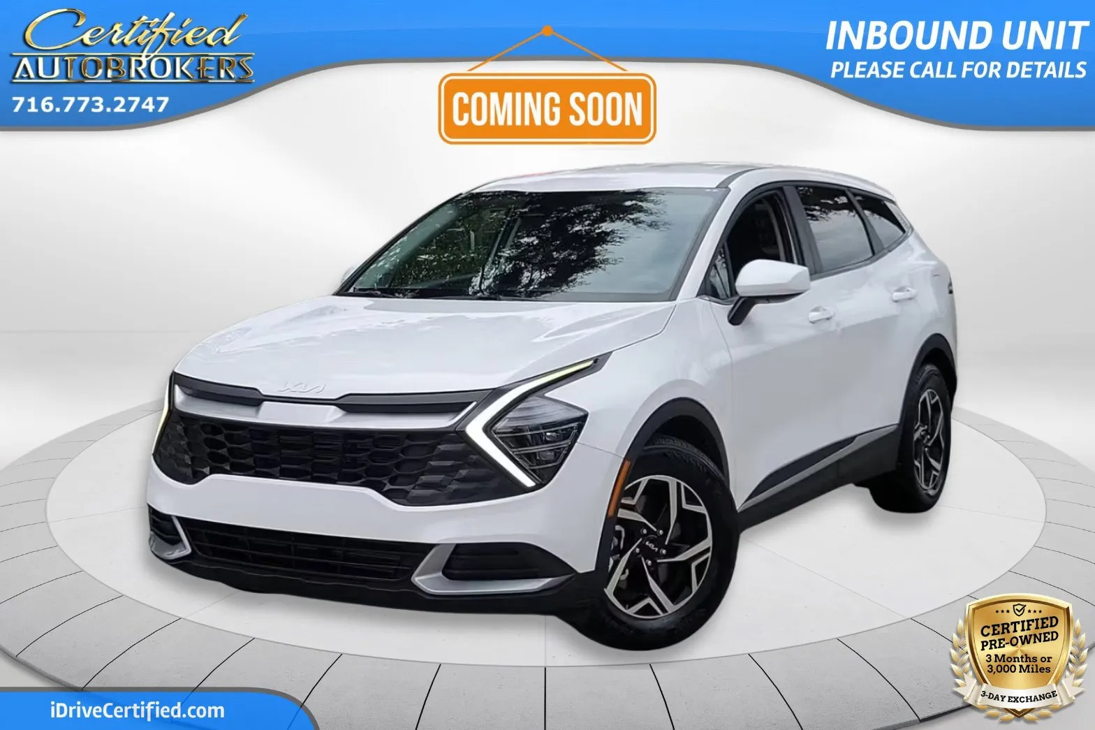 White 2025 Kia Sportage LX AWD for sale in Grand Island, NY