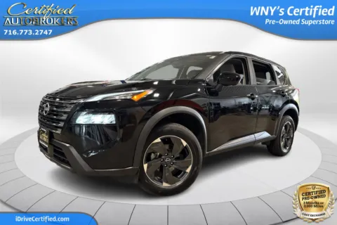 Black 2025 Nissan Rogue SV AWD for sale in Grand Island, NY