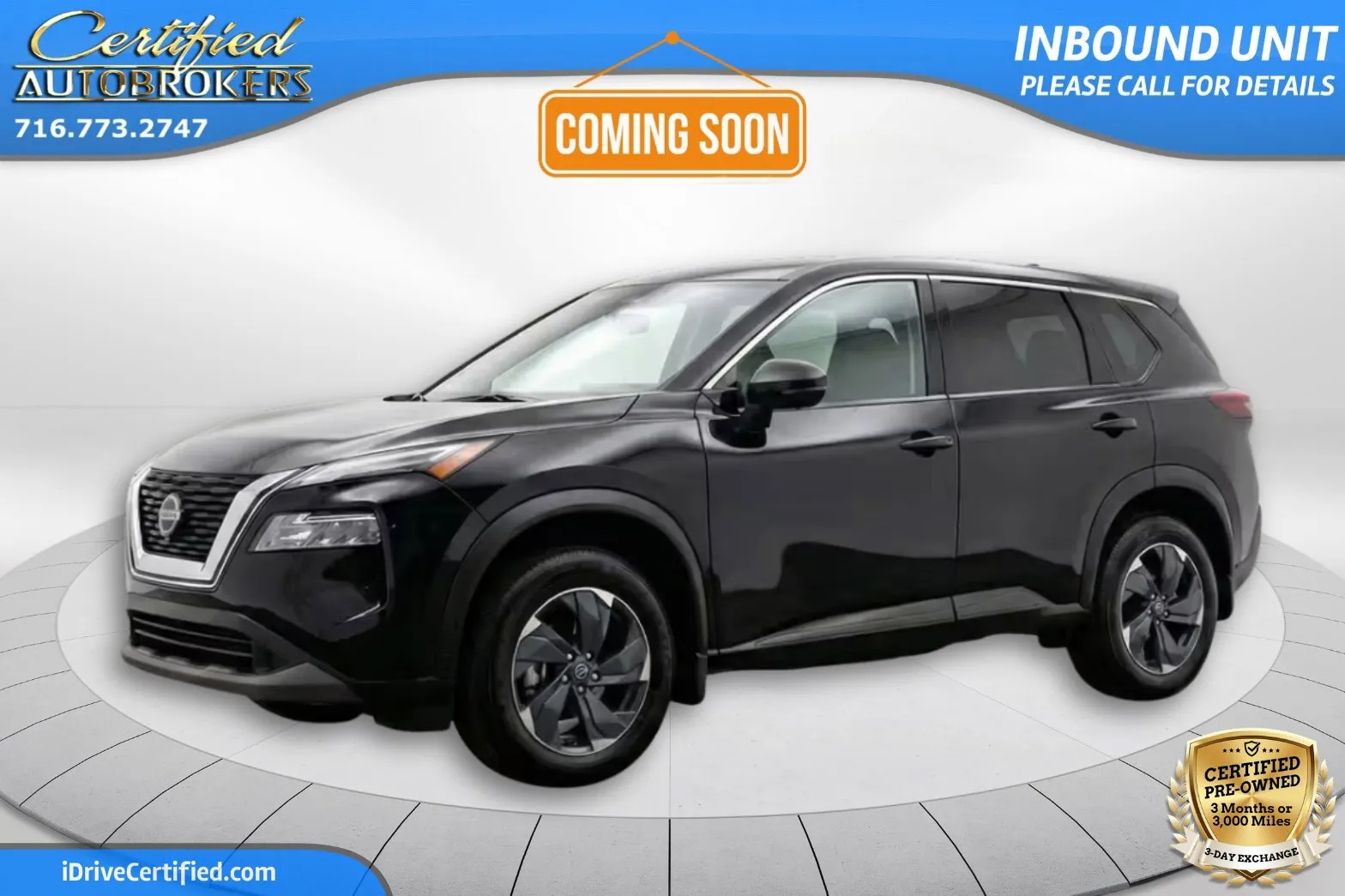 Black 2025 Nissan Rogue SV AWD for sale in Grand Island, NY