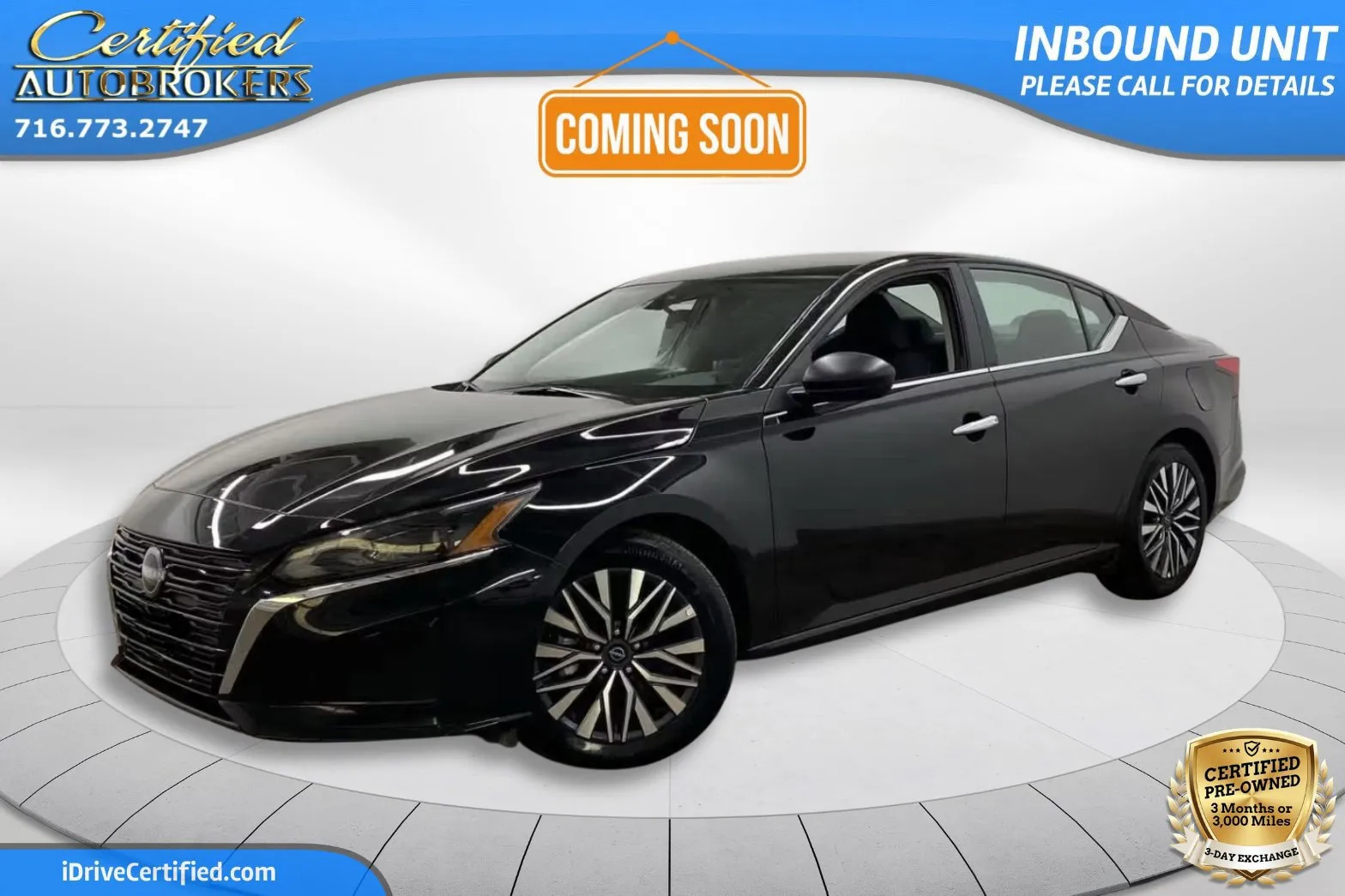 Black 2025 Nissan Altima SV for sale in Grand Island, NY