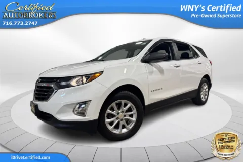 White 2021 Chevrolet Equinox LS for sale in Grand Island, NY
