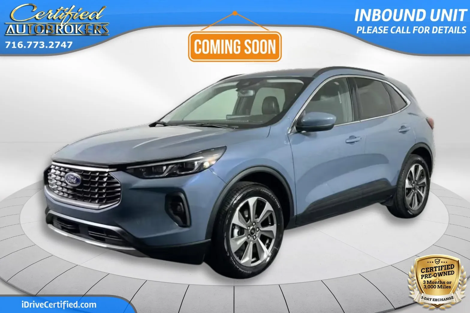 Blue 2025 Ford Escape Platinum AWD for sale in Grand Island, NY