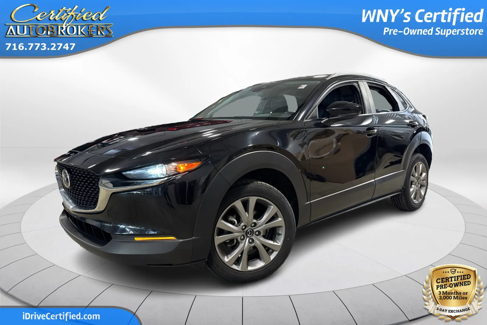 Black 2023 Mazda CX-30 2.5 S Select Package AWD for sale in Grand Island, NY