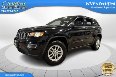 Black 2018 Jeep Grand Cherokee Laredo E 4x4 for sale in Grand Island, NY