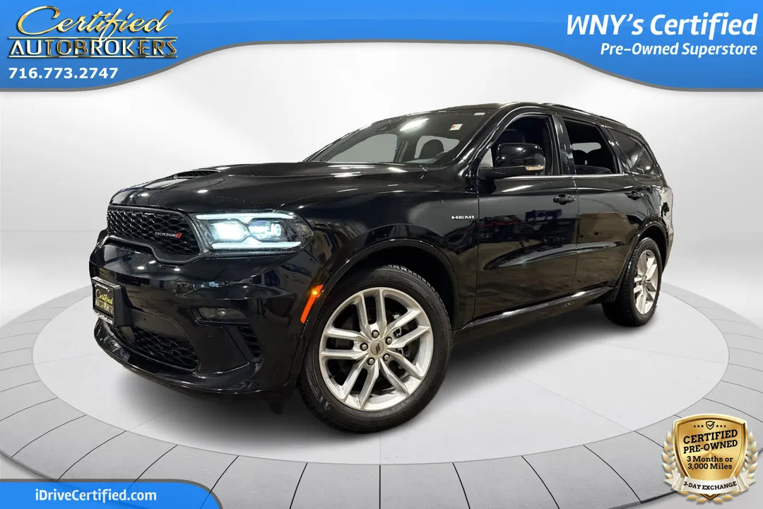 Black 2023 Dodge Durango R/T Plus AWD for sale in Grand Island, NY