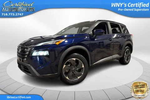 Blue 2025 Nissan Rogue SV AWD for sale in Grand Island, NY