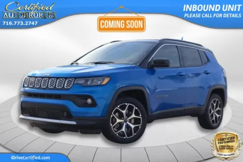 Blue 2025 Jeep Compass Limited 4x4 for sale in Grand Island, NY
