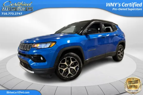 Blue 2025 Jeep Compass Limited 4x4 for sale in Grand Island, NY