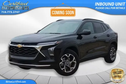 Black 2025 Chevrolet Trax LT for sale in Grand Island, NY