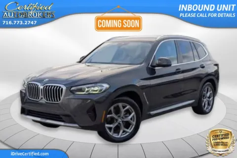 Black 2024 BMW X3 xDrive30i AWD for sale in Grand Island, NY