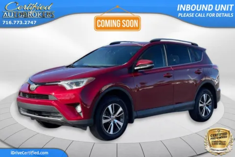 Red 2018 Toyota RAV4 XLE AWD for sale in Grand Island, NY