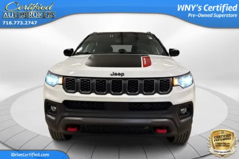 Photos of 2025 Jeep Compass Trailhawk 4x4 for sale in Grand Island, NY at Certified AutoBrokers
