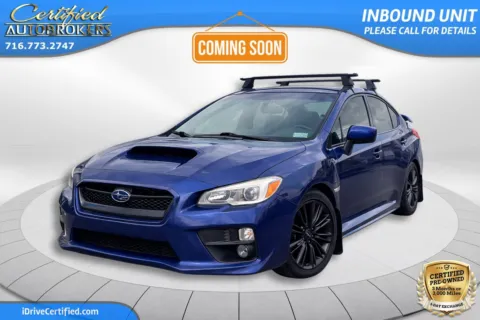Blue 2017 Subaru WRX AWD for sale in Grand Island, NY