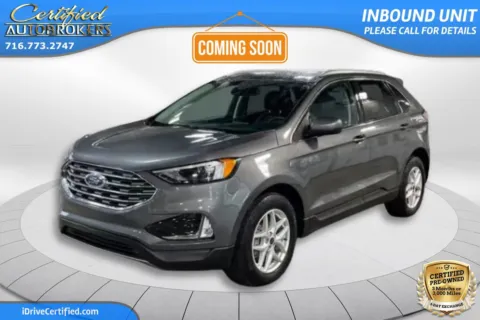 Gray 2022 Ford Edge SEL AWD for sale in Grand Island, NY