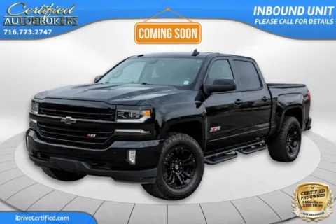 Black 2018 Chevrolet Silverado 1500 LTZ Z71 4x4 for sale in Grand Island, NY