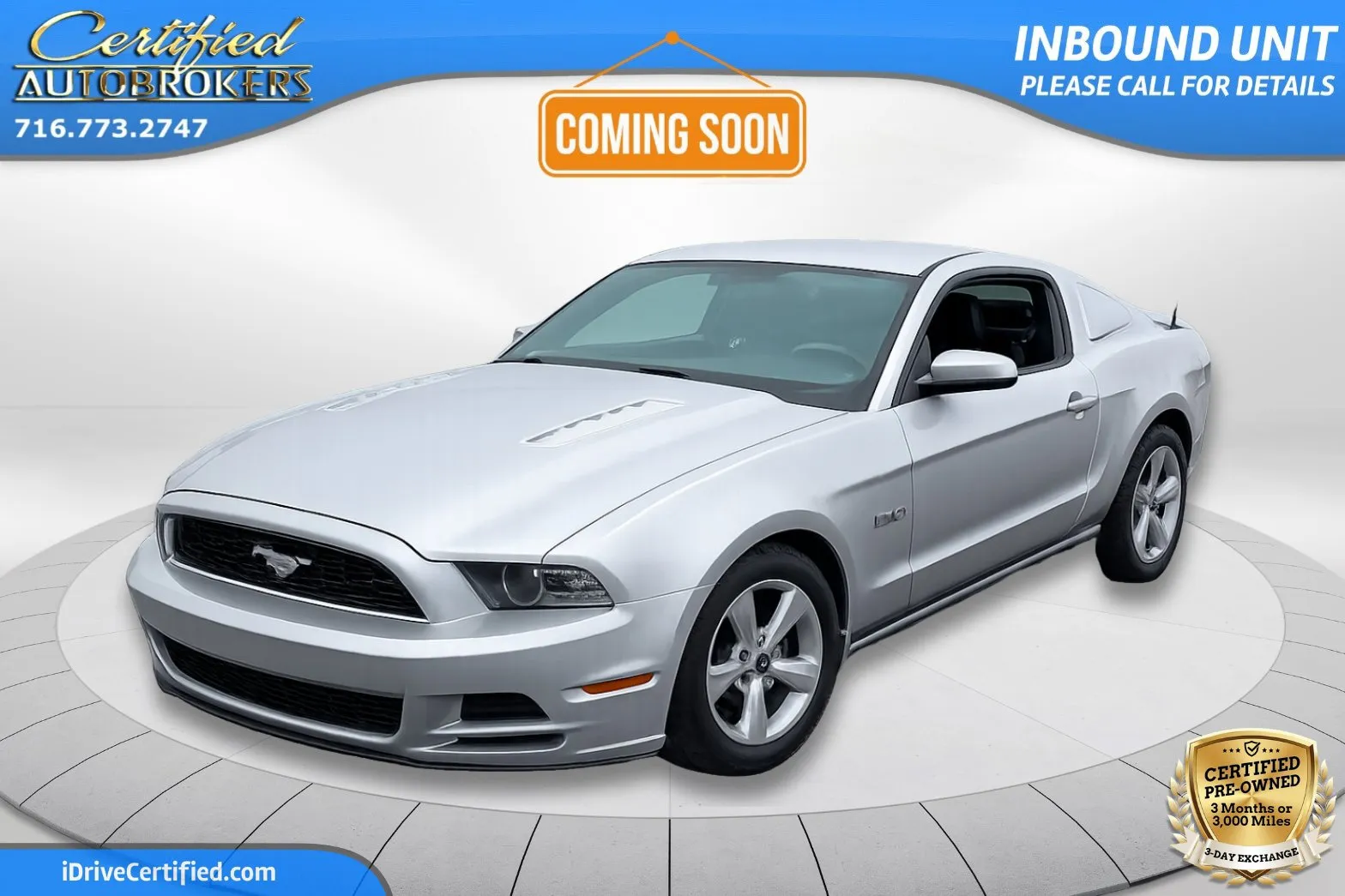 Silver 2013 Ford Mustang GT for sale in Grand Island, NY