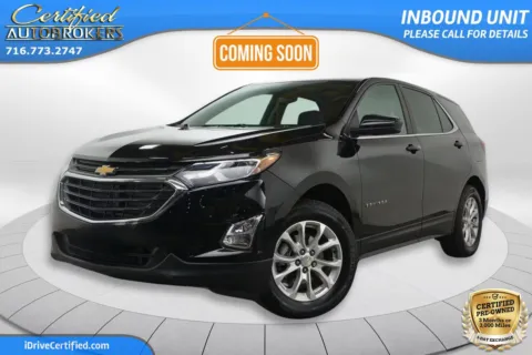 Black 2021 Chevrolet Equinox LT AWD for sale in Grand Island, NY