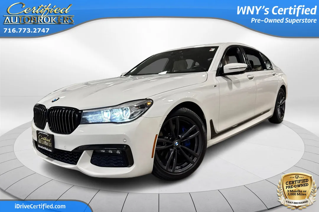 White 2018 BMW 7 Series 740i M7 AWD for sale in Grand Island, NY