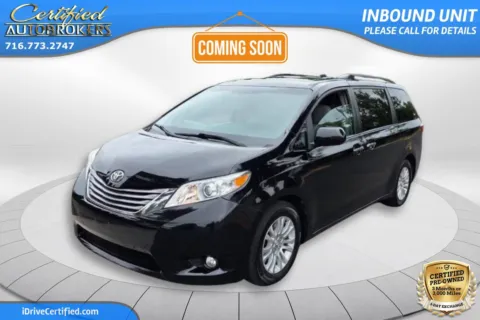 Black 2017 Toyota Sienna XLE AWD for sale in Grand Island, NY