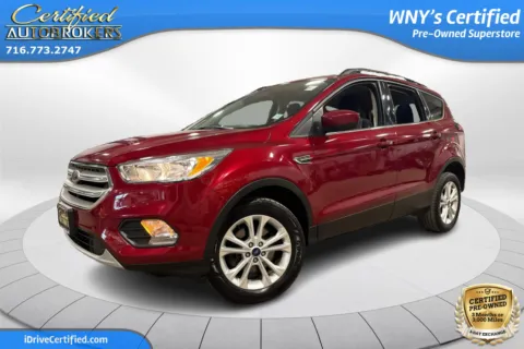 Red 2018 Ford Escape SE 4x4 for sale in Grand Island, NY