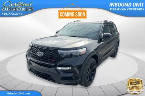Black 2020 Ford Explorer ST 4x4 for sale in Grand Island, NY