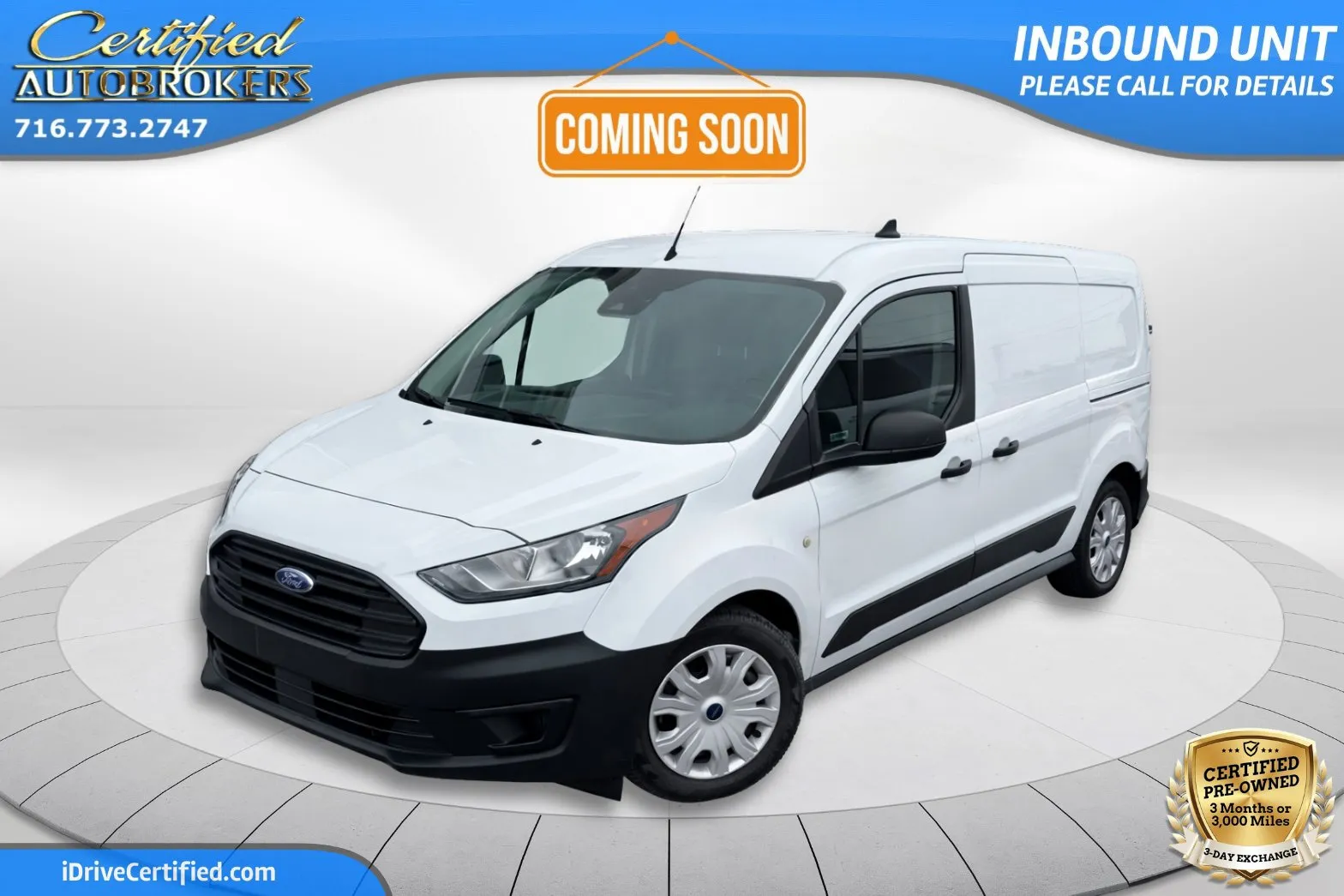 White 2020 Ford Transit Connect Van XL for sale in Grand Island, NY