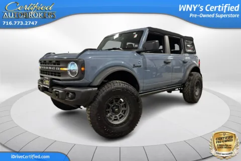 Gray 2023 Ford Bronco Black Diamond Advanced 4x4 for sale in Grand Island, NY