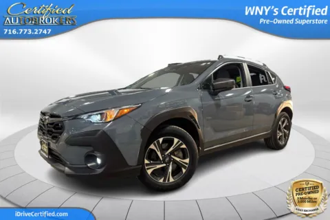 Blue 2024 Subaru Crosstrek Premium AWD for sale in Grand Island, NY