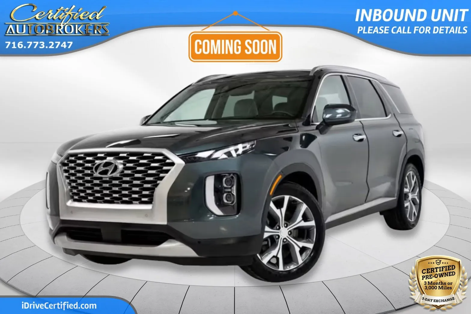 Gray 2022 Hyundai Palisade SEL AWD for sale in Grand Island, NY