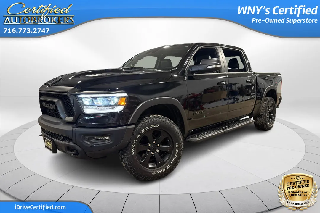 Black 2022 Ram 1500 Rebel 4x4 for sale in Grand Island, NY