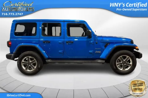 More photos of 2022 Jeep Wrangler Unlimited Sahara 4x4 at Certified AutoBrokers, NY