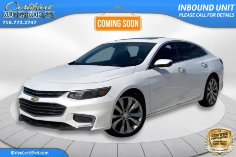 White 2016 Chevrolet Malibu Premier for sale in Grand Island, NY