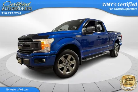 Blue 2018 Ford F-150 XLT 4x4 for sale in Grand Island, NY