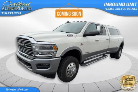White 2022 Ram 3500 Laramie 4x4 for sale in Grand Island, NY