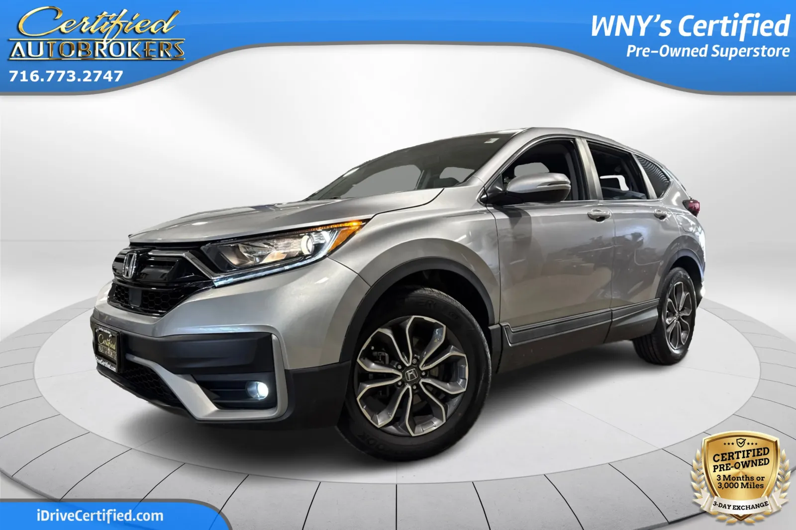 Silver 2022 Honda CR-V EX-L for sale in Grand Island, NY