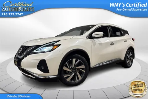 White 2023 Nissan Murano SL AWD for sale in Grand Island, NY