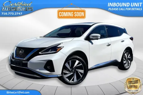 White 2023 Nissan Murano SL AWD for sale in Grand Island, NY