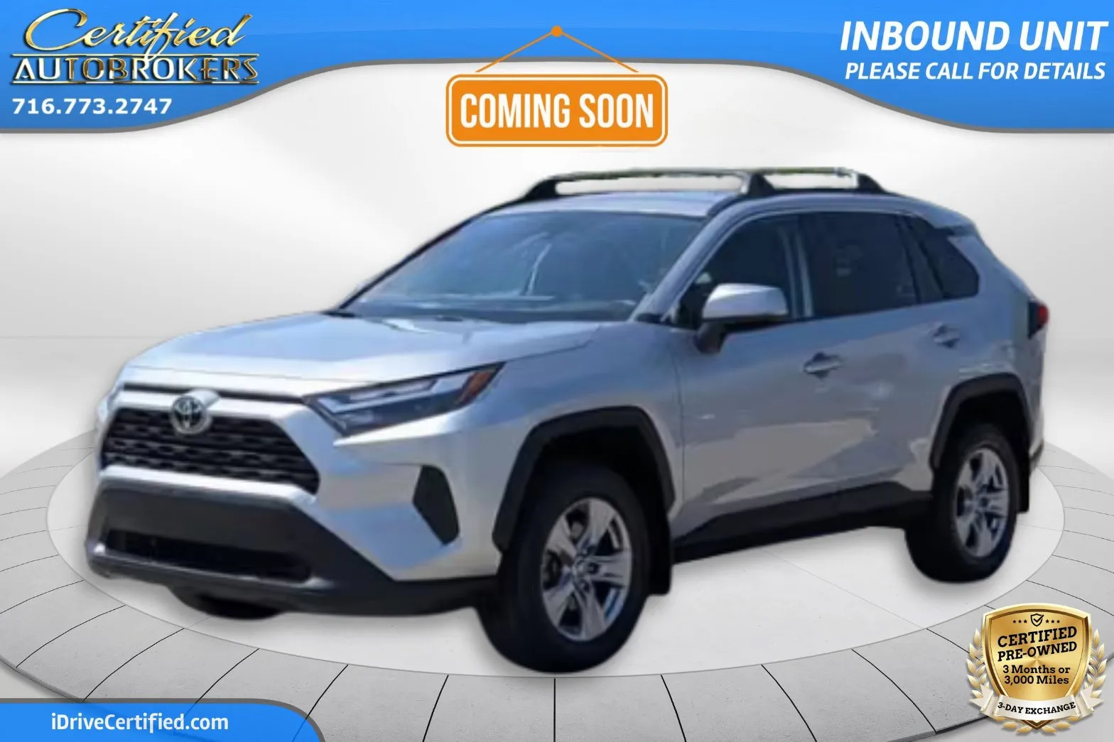Silver 2023 Toyota RAV4 XLE AWD for sale in Grand Island, NY