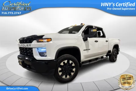 White 2020 Chevrolet Silverado 2500HD Custom 4x4 for sale in Grand Island, NY