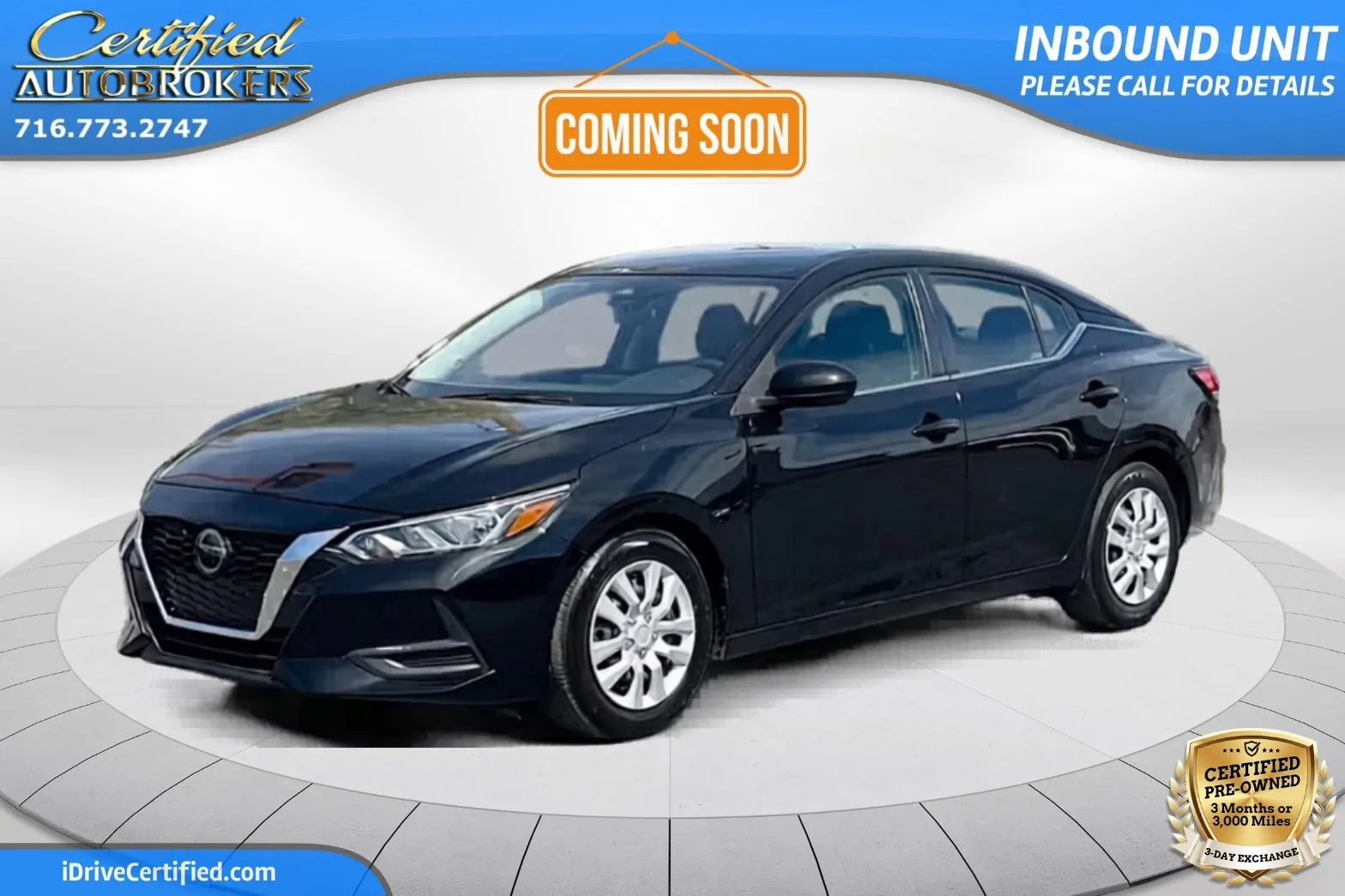 Black 2023 Nissan Sentra S for sale in Grand Island, NY