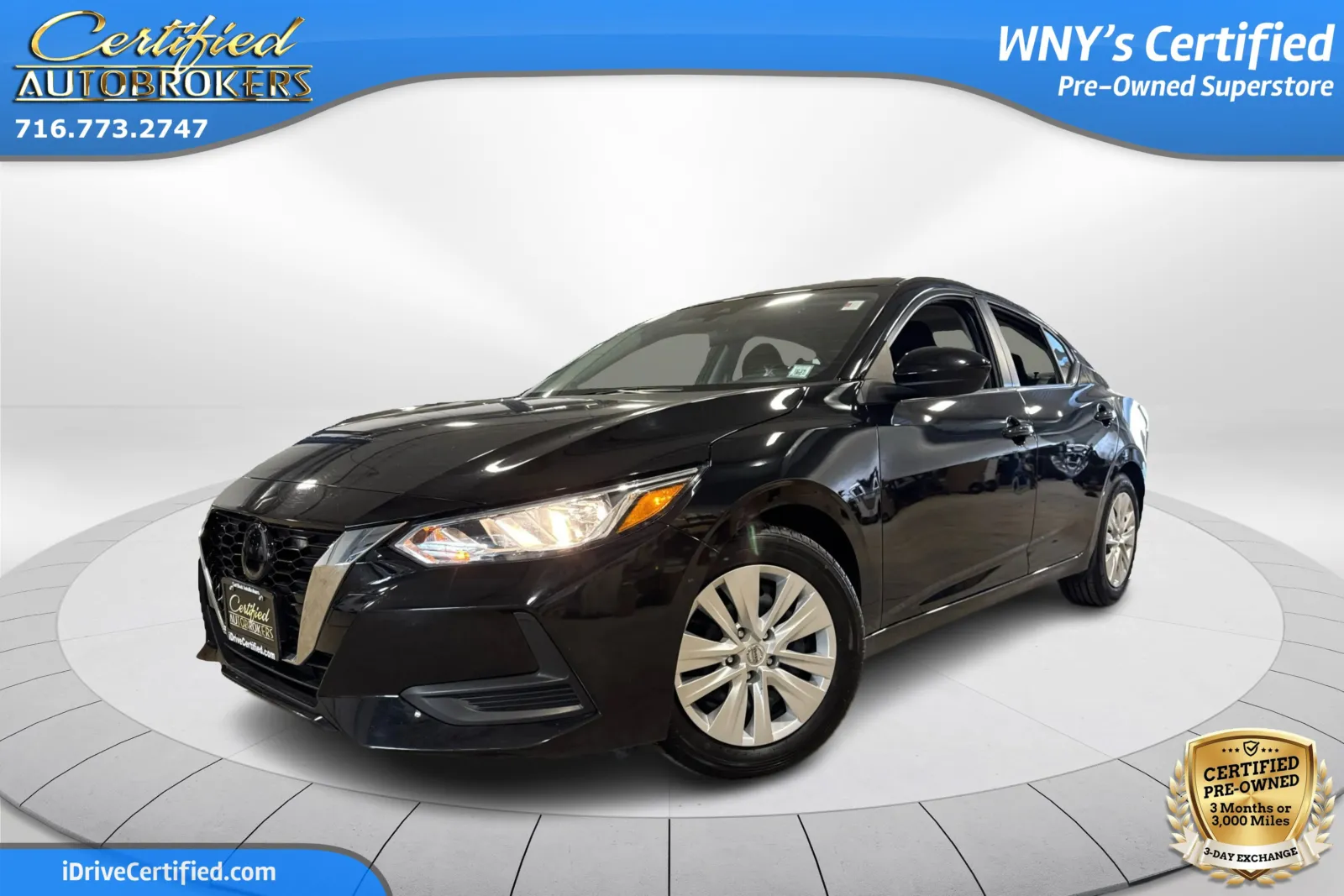 Black 2023 Nissan Sentra S for sale in Grand Island, NY