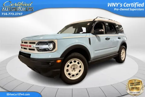Blue 2024 Ford Bronco Sport Heritage 4x4 for sale in Grand Island, NY
