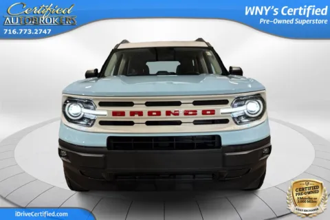 Photos of 2024 Ford Bronco Sport Heritage 4x4 for sale in Grand Island, NY at Certified AutoBrokers