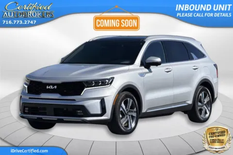 Silver 2023 Kia Sorento Hybrid SX Prestige AWD for sale in Grand Island, NY